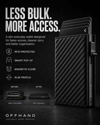 RFID Pop-Up Wallet — Slim & Secure